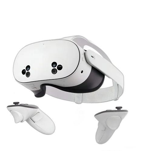 META QUEST 3S 128GB - DIVE INTO MIXED REALITY - DOWNLOADABLE GORILLA TAG CARDBOARD HERO BUNDLE