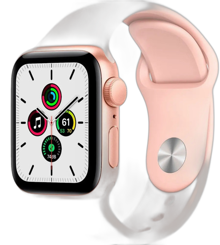 APPLE WATCH SE 40MM GOLD ALUMINIUM PINK SAND SPORT BAND CEL MODELO MYEA2LLA