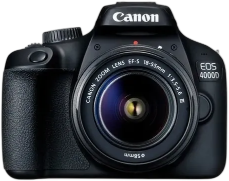 [PR05020CAN0006] CANON EOS 4000D DSLR CAMERA KIT EF-S 18-55MM III LENS (T100 EU VERSION)