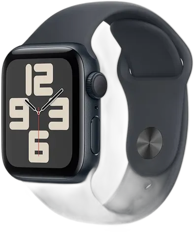 [PR10040APP0073] APPLE WATCH SE 2 GEN 40MM MIDNIGHT CASE WITH MIDNIGHT SPORT BAND S/M MXE73LL/A