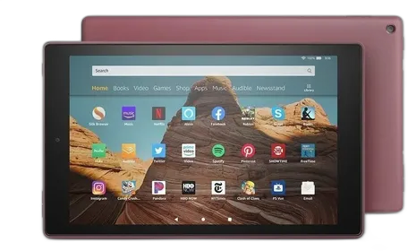 AMAZON FIRE HD10 10.1" HD DISPLAY 3GB RAM 32GB SSD WITH ALEXA - PLUM